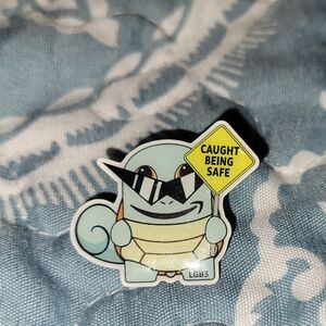 Amazon Rare Pin: Squirtle Pokemon